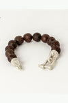 Parts of Four Bodhichitta S3 Charm Bodhichitta S3 Bracelet PS4-1418-1-BC+MA-YGCY Bodhichitta Beads+Matte Sterling Silver PPOF10